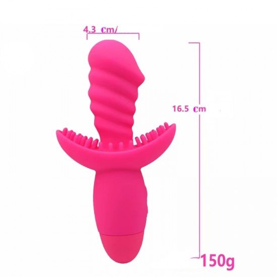 Vibrador Estimulador Triple Recargable Indulgence Wild Ride