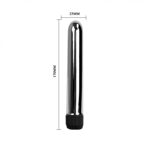 Vibrador Clásico Silver Passion