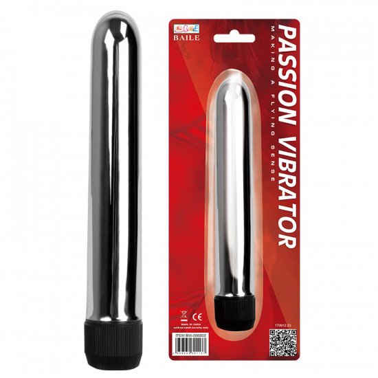 Vibrador Clásico Silver Passion