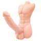 Consolador Realista Vertebrado Con Mini Torso Temptation Bigger Man