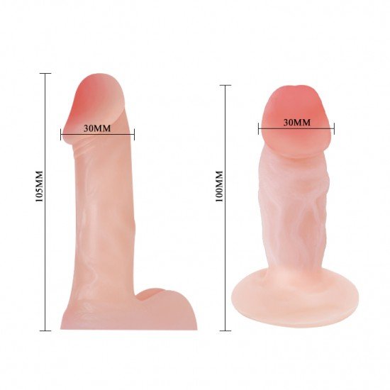 Arnés Ajustable Con Dildo Intercambiable