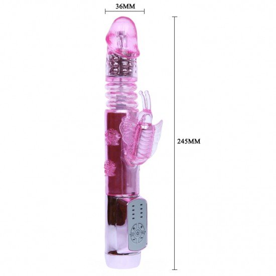 Vibrador Rotativo Throbbing Butterfly Recargable USB