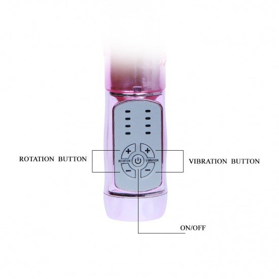 Vibrador Rotativo Throbbing Butterfly Recargable USB