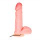 Vibrador Realistico Mulato 8"