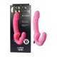 Arnes Sin Cuerdas de Silicona Pink Large con Microvibro