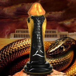 Consolador Criaturas Misticas Golden Mamba Silicone Dildo