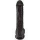 Consolador Gigante King Cock 13" Cock with Balls Black