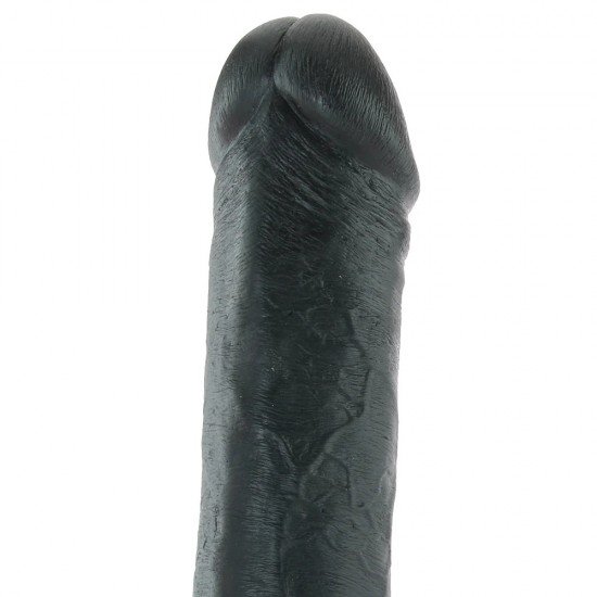 Consolador Gigante King Cock 13" Cock with Balls Black