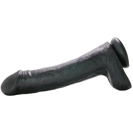 Consolador Gigante King Cock 13" Cock with Balls Black