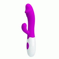 Vibrador con Estimulador de Clítoris 12 Funciones