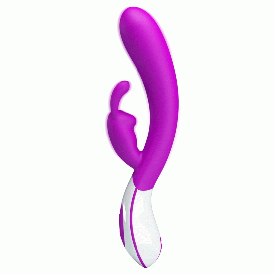 Vibrador con Conejo Estimulador de Clítoris 12 Funciones Harlan