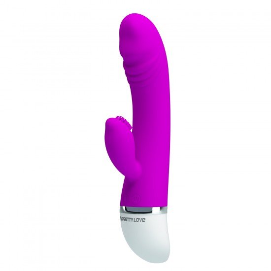 Vibrador con Estimulador de Clitoris David 30 Velocidades