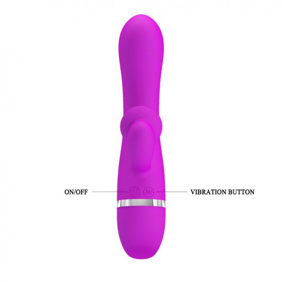 Vibrador con Estimulador de Clítoris Bert