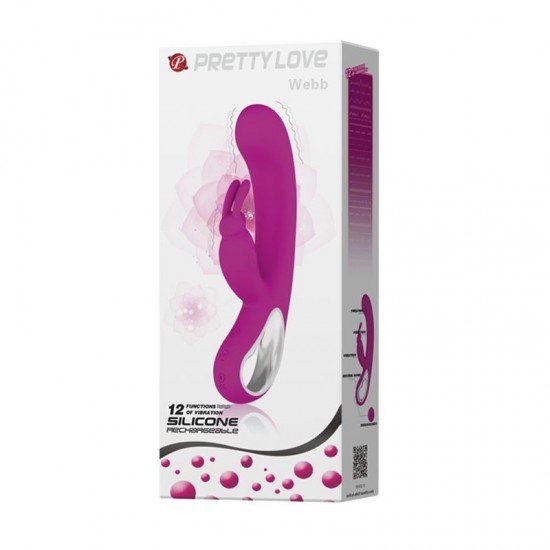 Vibrador Rabitt Recargable Webb Pink