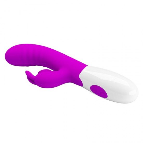 Vibrador con Conejo Estimulador de Clítoris 30 Funciones Cerberus