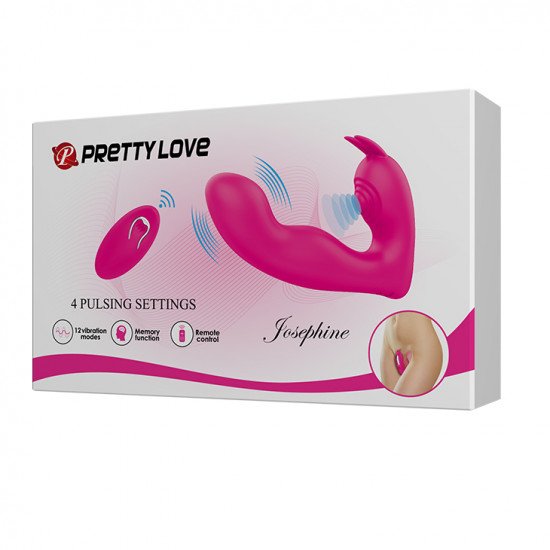 Vibrador Punto G Josephine con Control Remoto