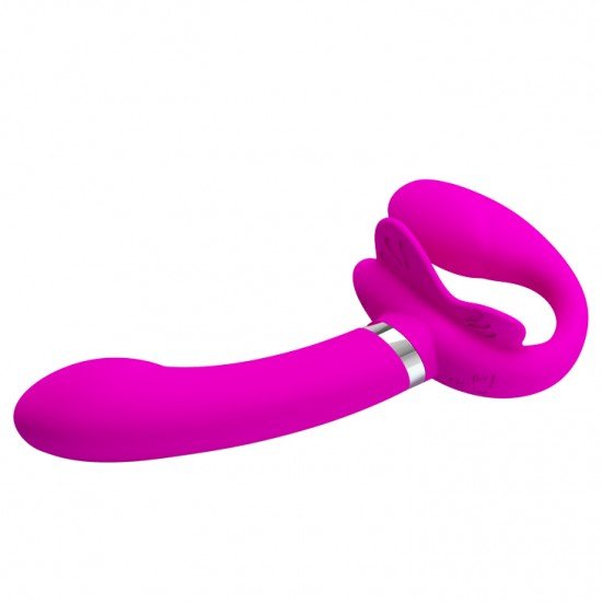 Arnés con Vibrador Strapless Valerie