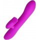 Vibrador Recargable Con Estimulador Rotador Derrick Elton