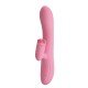 Vibrador Recargable Con Estimulador Rotador Chris