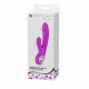 Vibrador Recargable con Estimulador de Clítoris Gordon