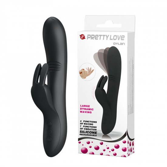 Vibrador Recargable Ondulante Dylan Large Dynamic Waving