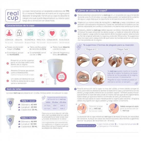 Copa Menstrual Real Cup