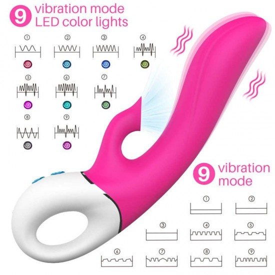 Vibrador Succionador Multifunción Recargable Dew