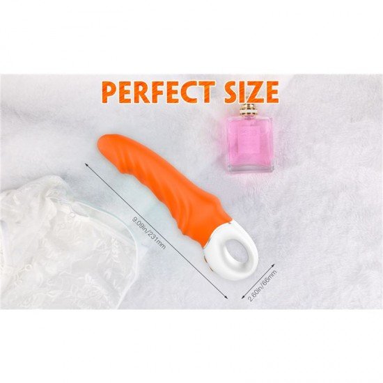 Vibrador de Silicona Recargable Tornado