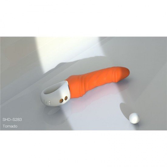 Vibrador de Silicona Recargable Tornado