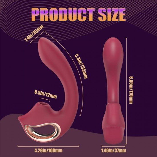 Vibrador Succionador Selene