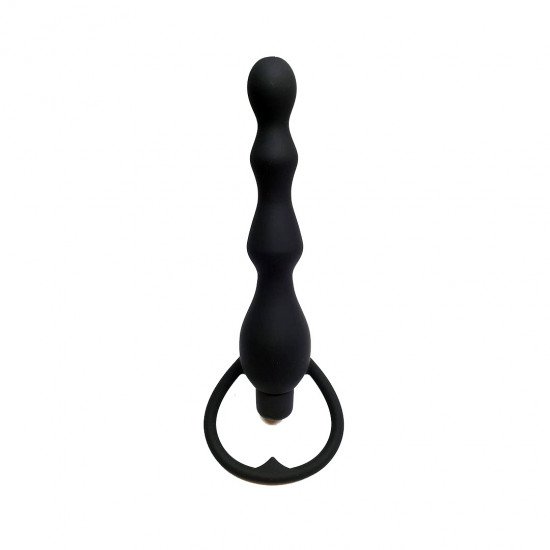 Dilatador Anal Inexpulsable Siliconado Black