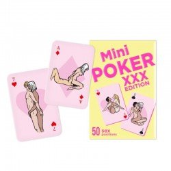 Juego de Cartas Mini Poker XXX Edition