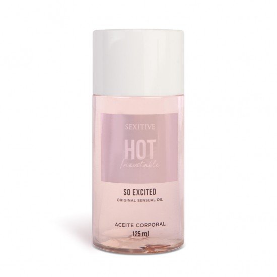 Aceite Corporal Hot Inevitable So Excited - 125 ml.