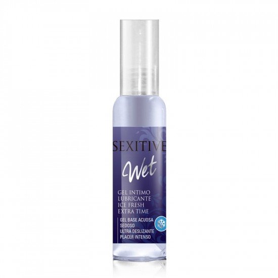 Gel Intimo Wet Lubricante Ice Fresh Extra Time