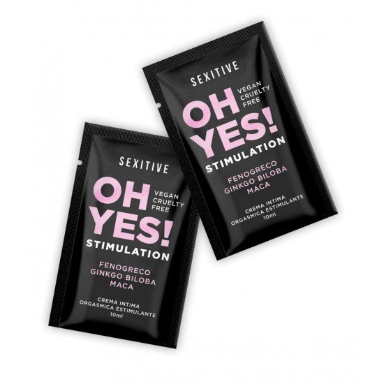 Oh Yes! Stimulation Crema Orgásmica Estimulante Intimo Sachet 10 ml.