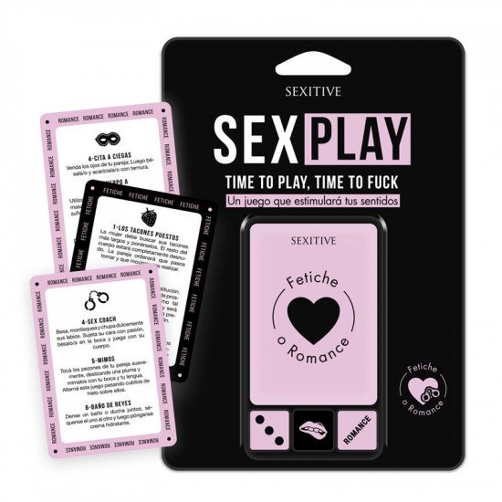 Sex Play Juego de Cartas y Dados Eróticos