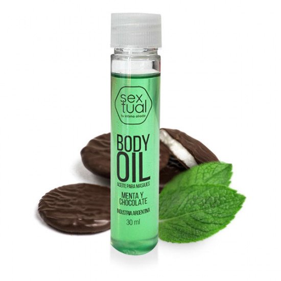 Aceite Para Masajes Sextual Aroma Menta y Chocolate