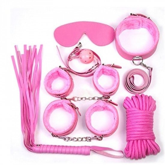 Kit de Bondage 7 Piezas Pink