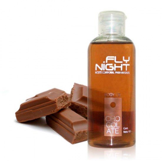 Aceite Para Masajes Aroma Chocolate Fly Night 100 ml.