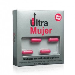 Ultra Mujer x 4 - Estimulador Femenino