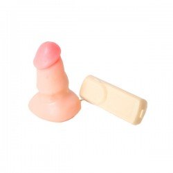 Mini Plug Pene con Vibrador